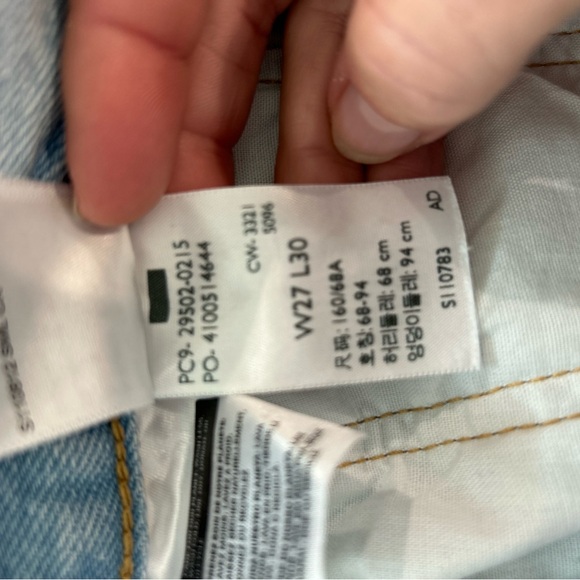 ⭐️⭐️⭐️LEVI'S 501 Womens Skinny Jeans-Bleach - Picture 7 of 12